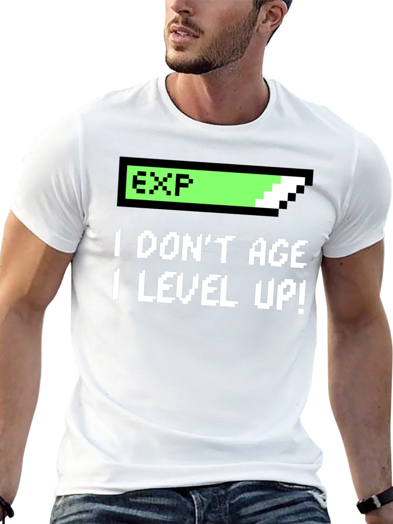 Level Up Gamer T-Shirt - I Dont Age