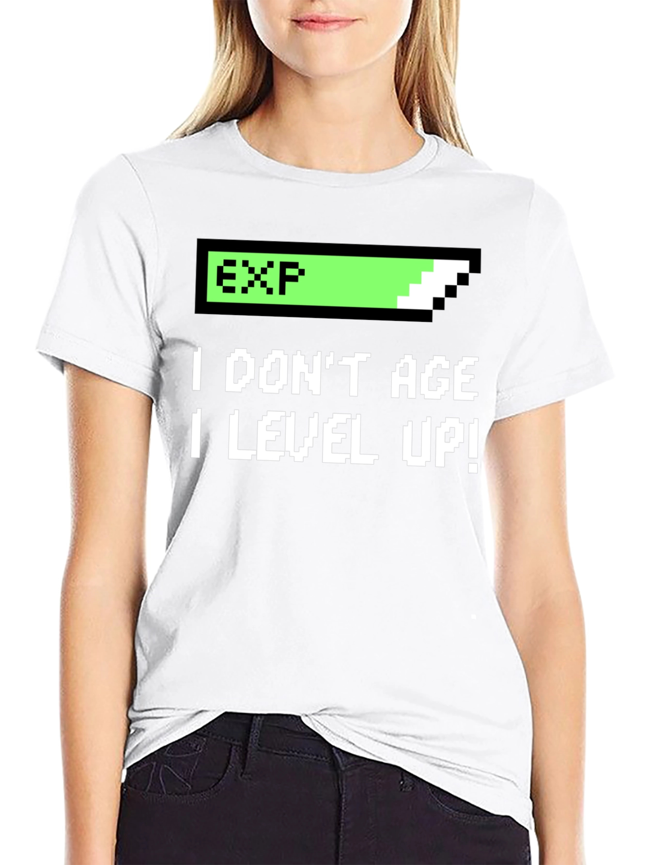 Level Up Gamer T-Shirt - I Dont Age