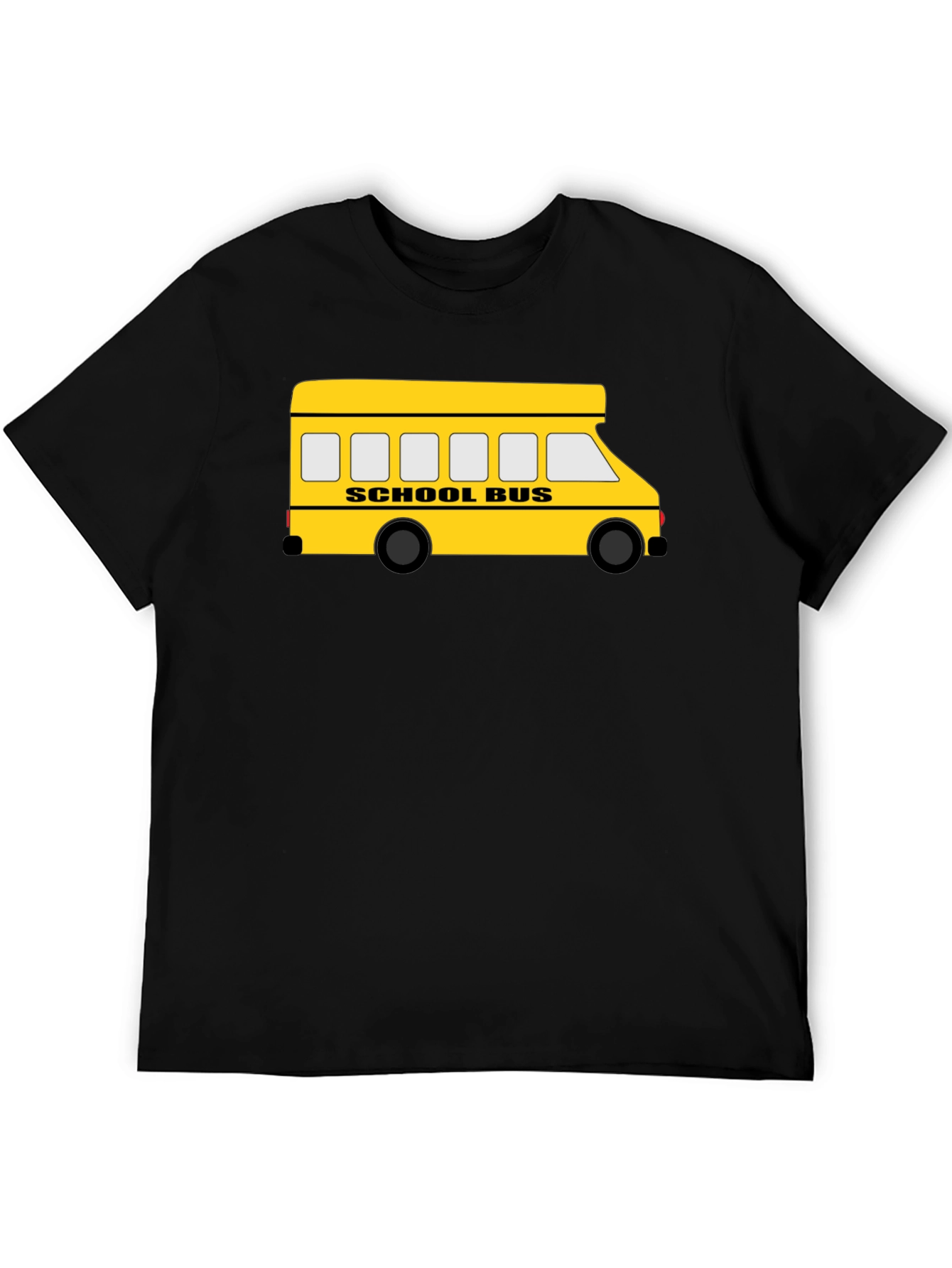 School Bus Graphic Tee - Black