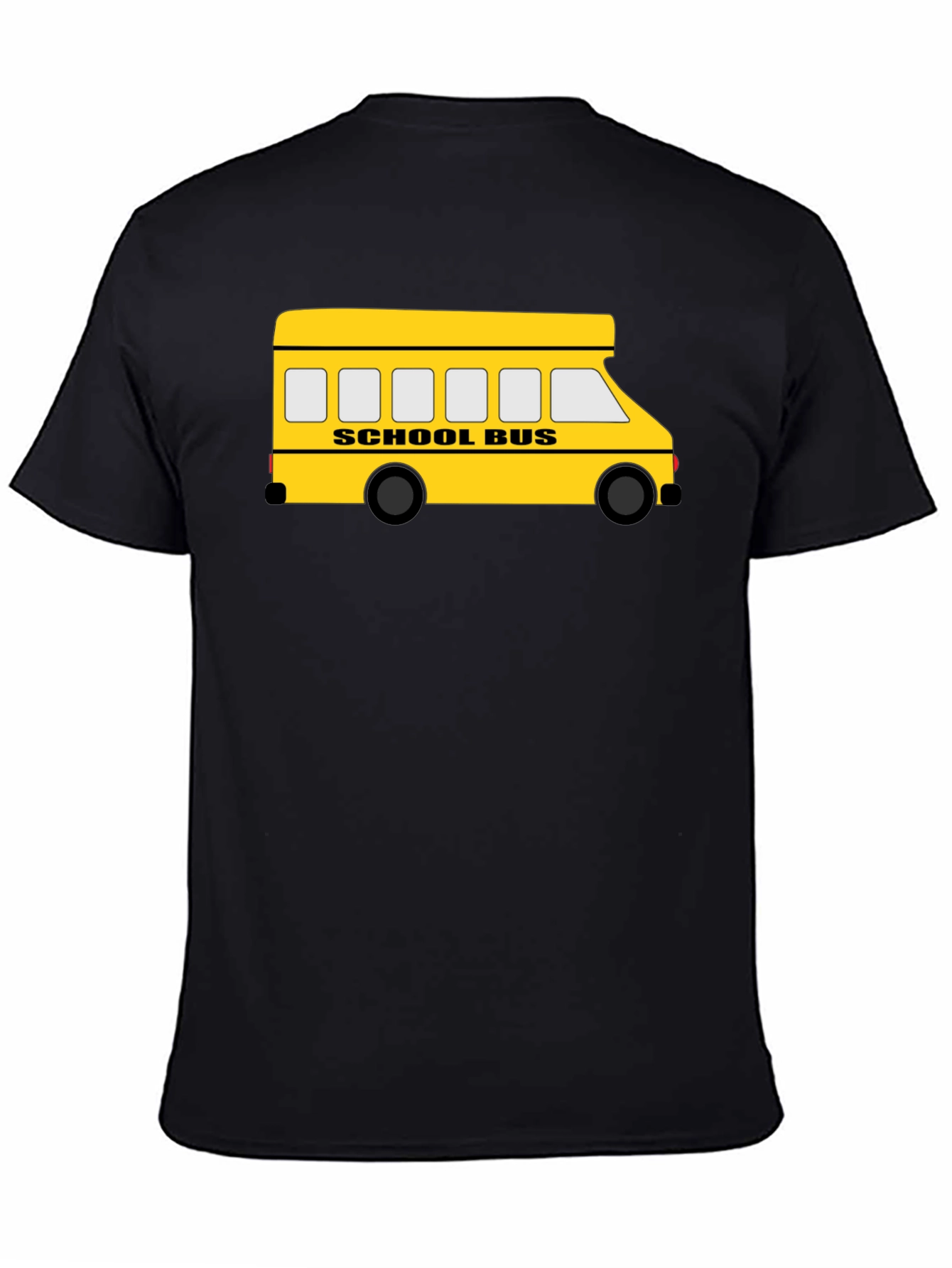 School Bus Graphic Tee - Black