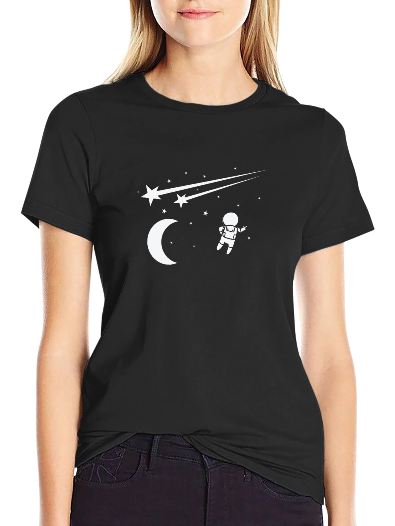 Astronaut Graphic T-Shirt - Space Dreamer Design