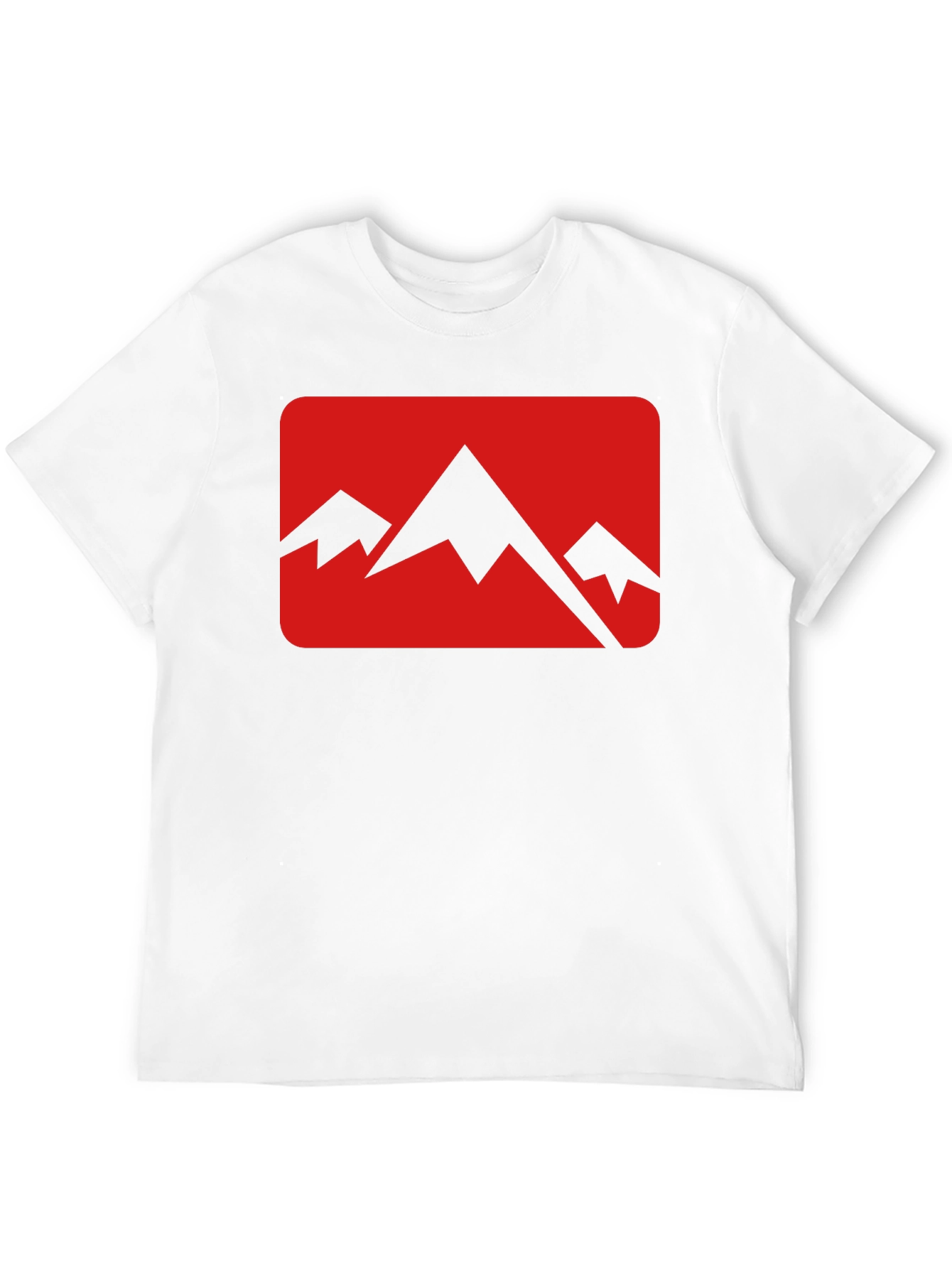 Mountain Peak Graphic Tee - Black
