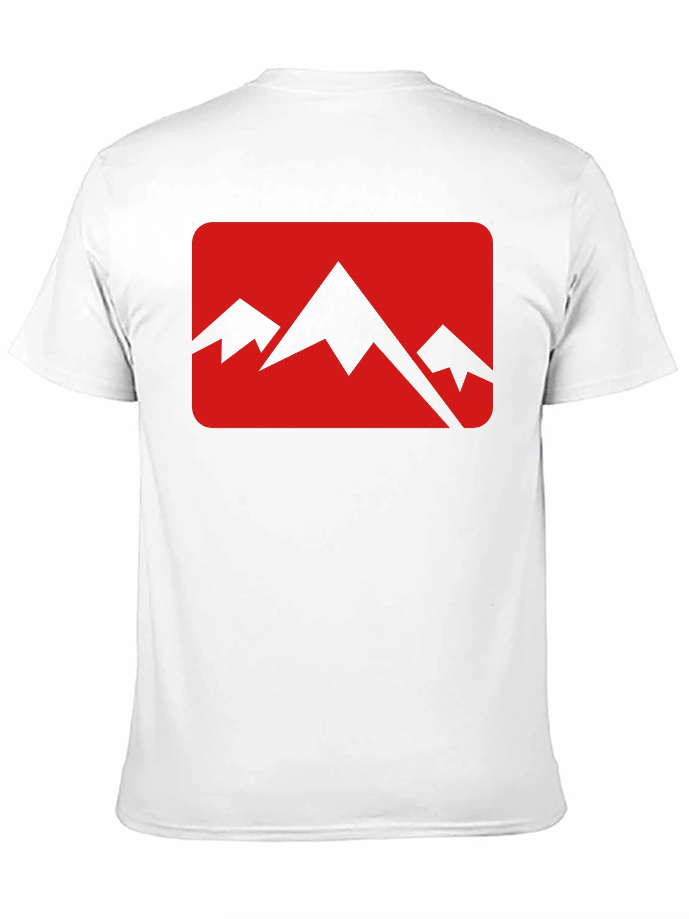 Mountain Peak Graphic Tee - Black