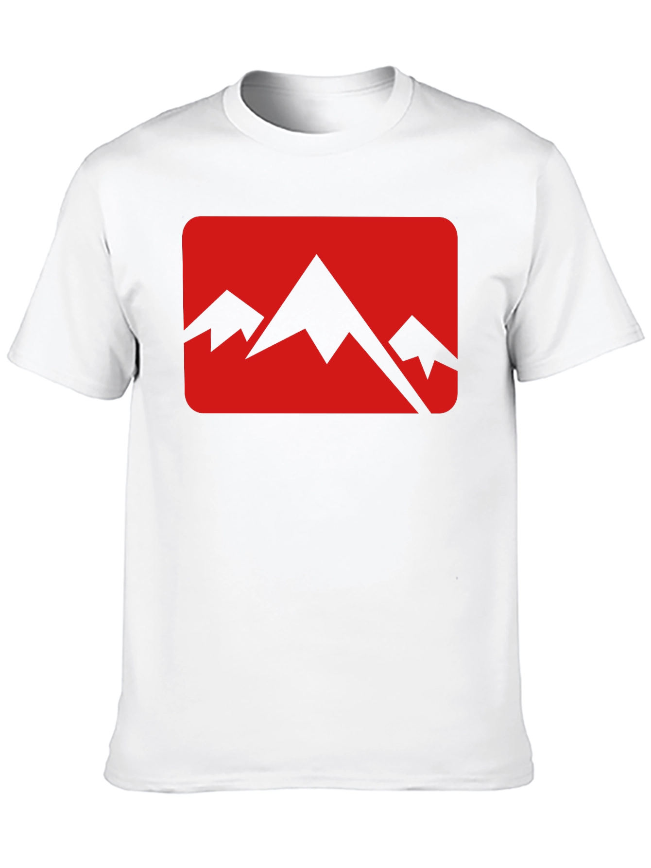 Mountain Peak Graphic Tee - Black