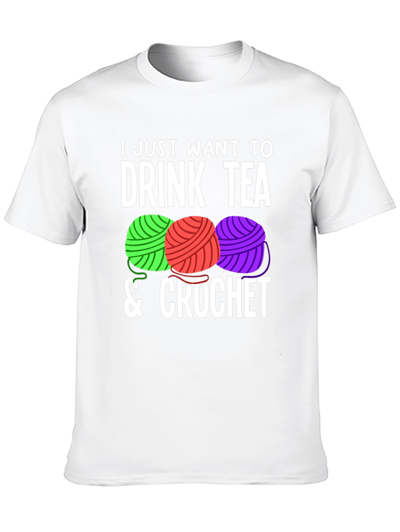Drink Tea and Crochet T-Shirt