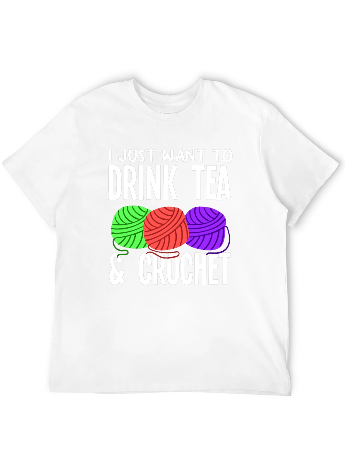 Drink Tea and Crochet T-Shirt