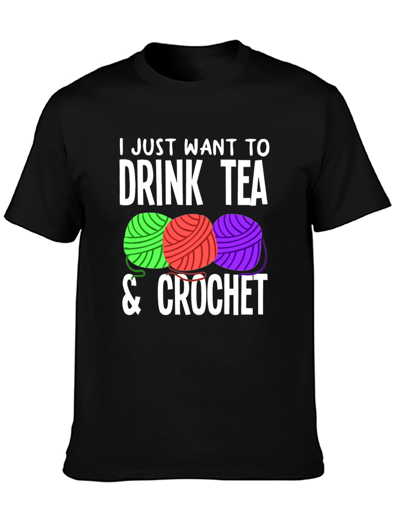 Drink Tea and Crochet T-Shirt