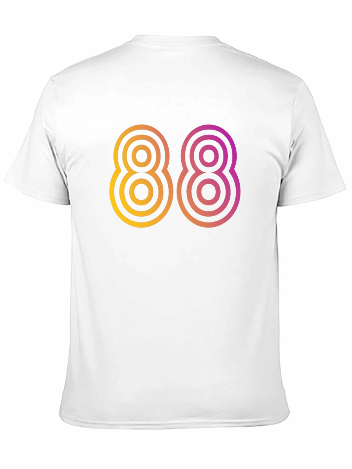 Retro 88 Graphic Tee - Black Cotton Comfort