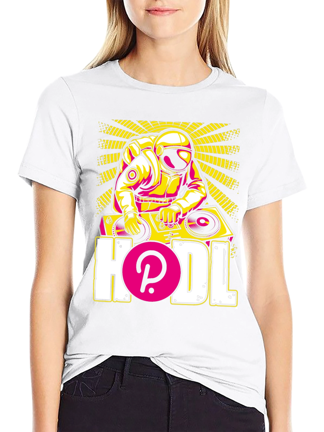 HODL Astronaut DJ Graphic Tee