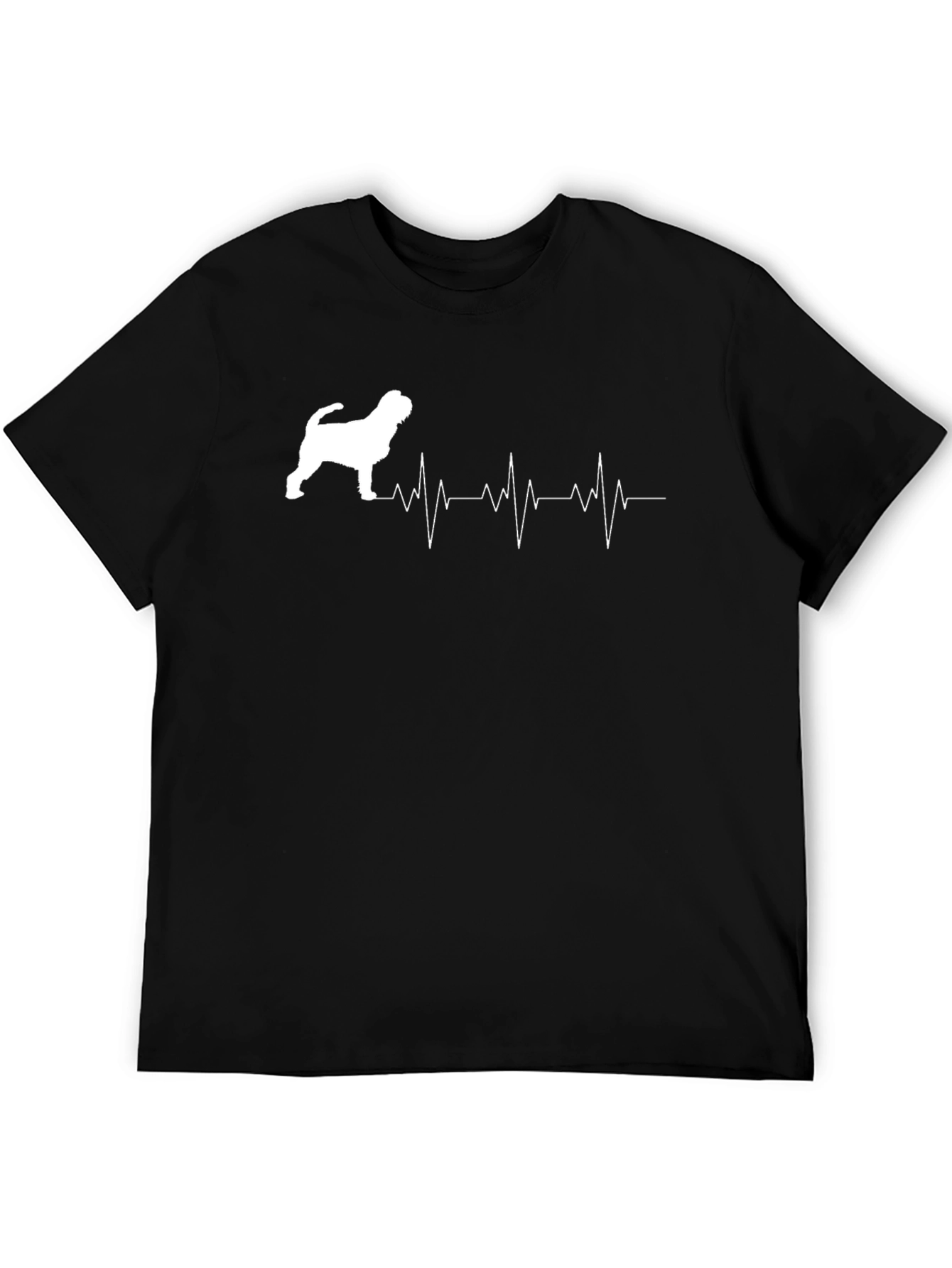 Dog Heartbeat T-Shirt - Cute Pet Lover Tee