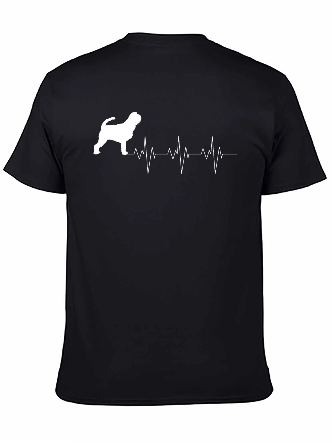 Dog Heartbeat T-Shirt - Cute Pet Lover Tee