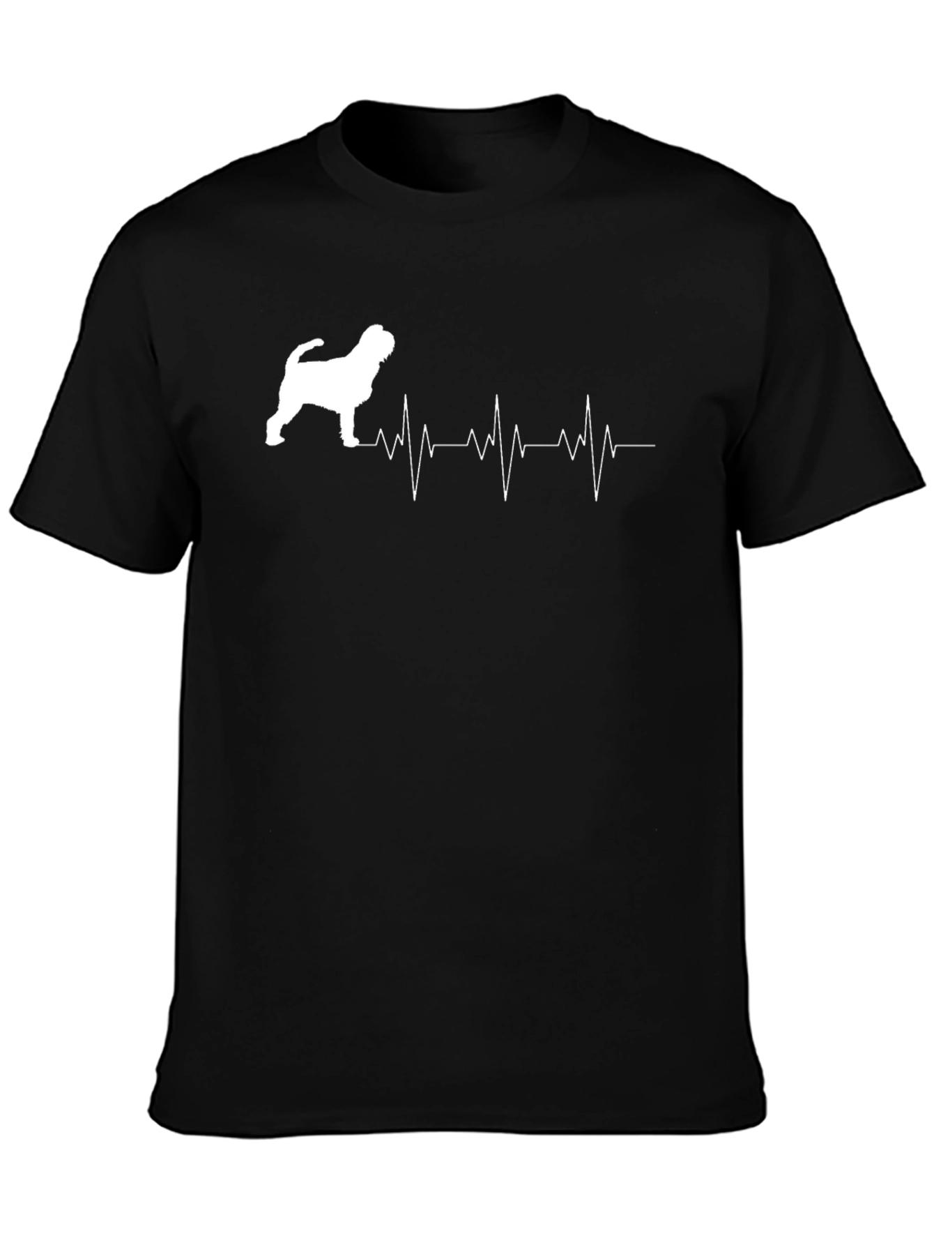 Dog Heartbeat T-Shirt - Cute Pet Lover Tee