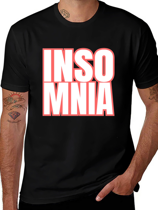 Insomnia Graphic Tee - Stylish Comfort