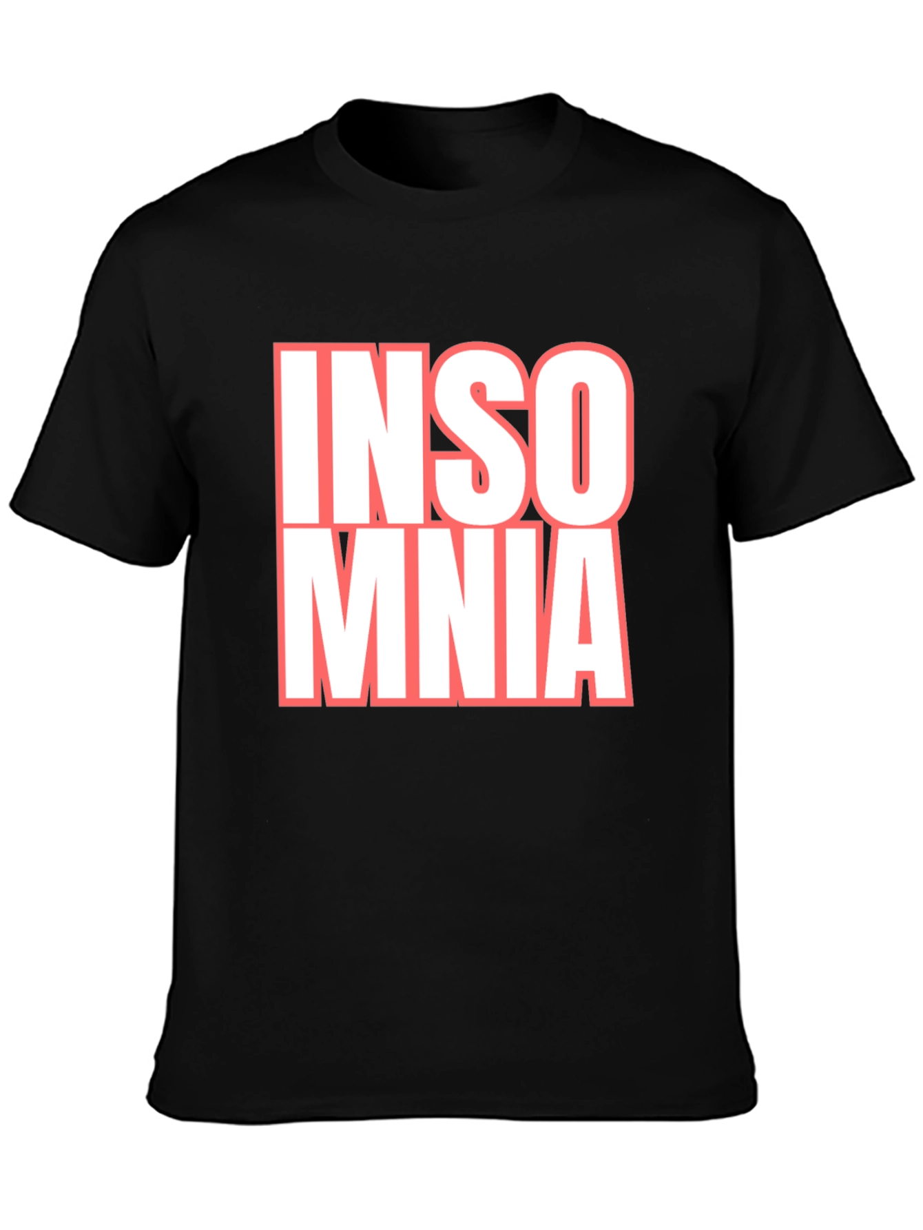 Insomnia Graphic Tee - Stylish Comfort