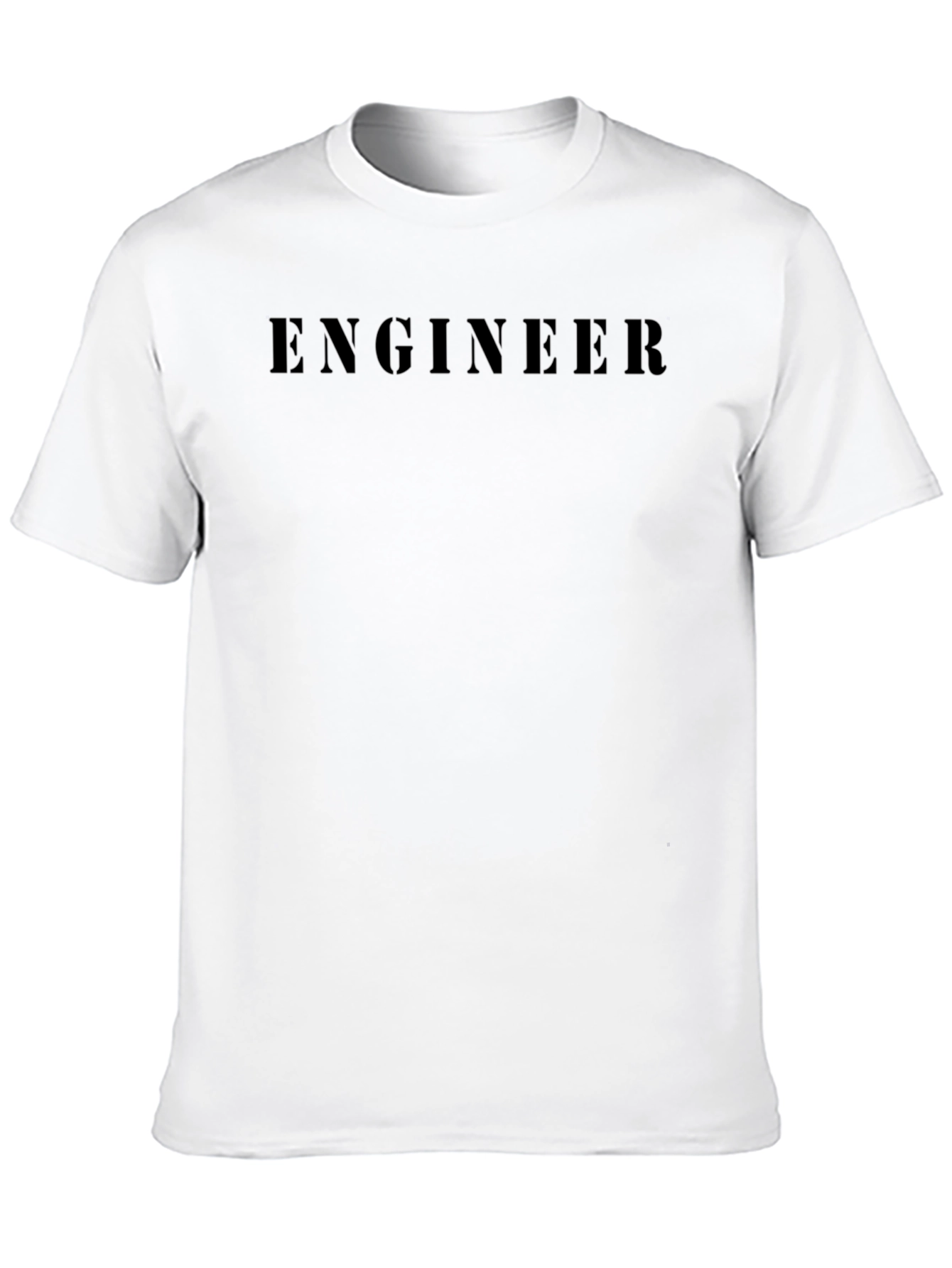 Engineer Crewneck T-Shirt - Soft Cotton Blend