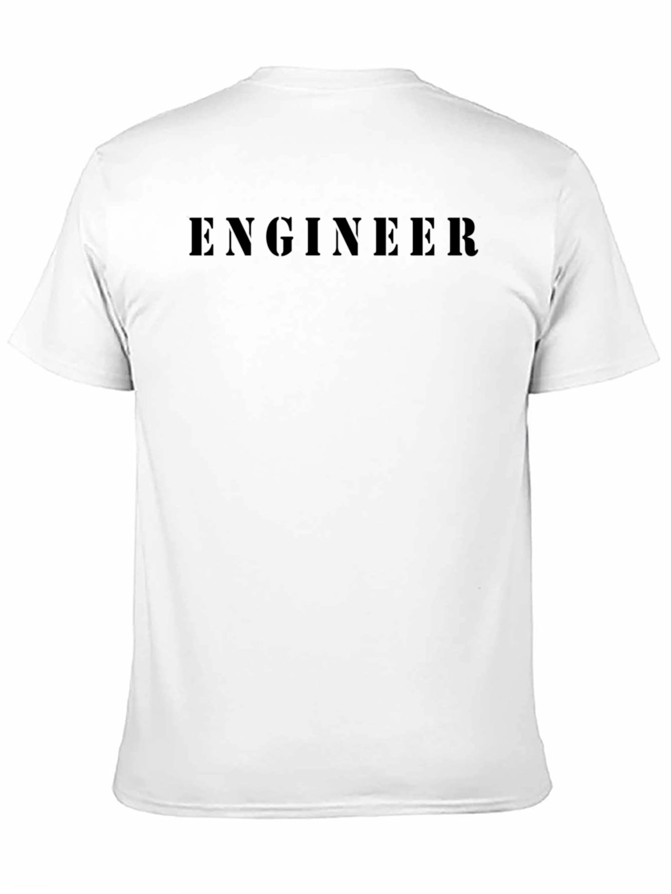 Engineer Crewneck T-Shirt - Soft Cotton Blend