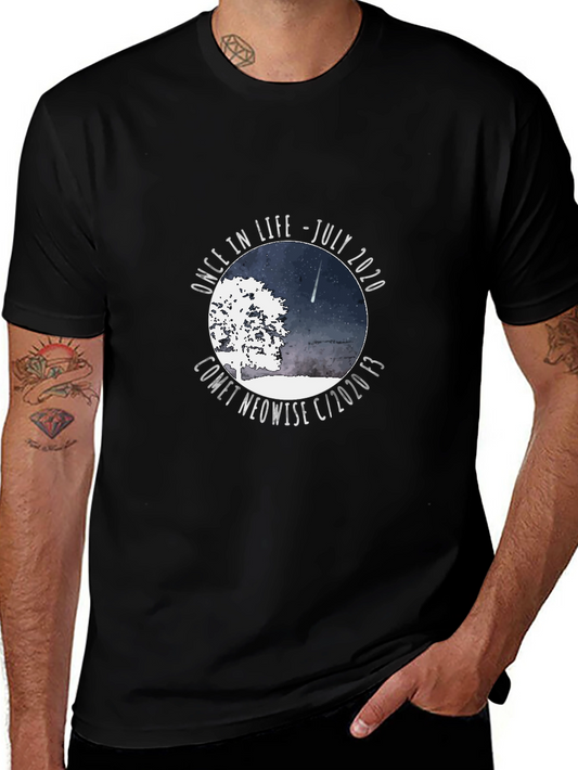 Comet Neowise July 2020 Black T-Shirt