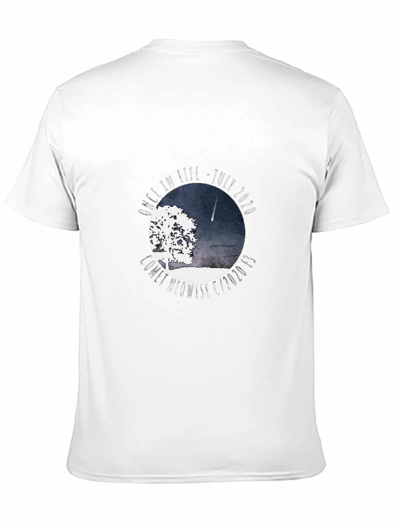 Comet Neowise July 2020 Black T-Shirt