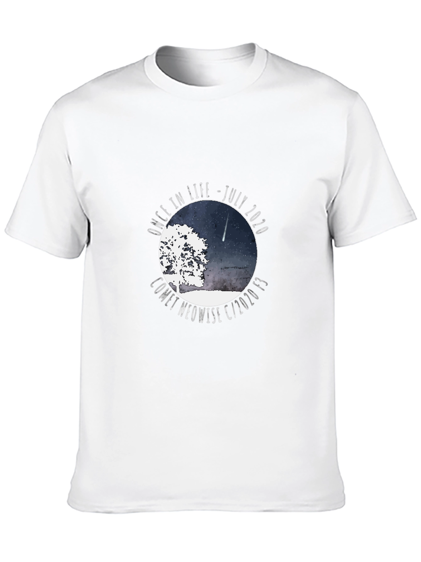 Comet Neowise July 2020 Black T-Shirt
