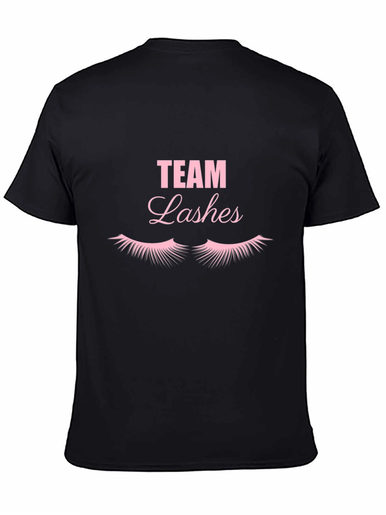 Team Lashes Graphic Tee - Makeup Artist Shirt