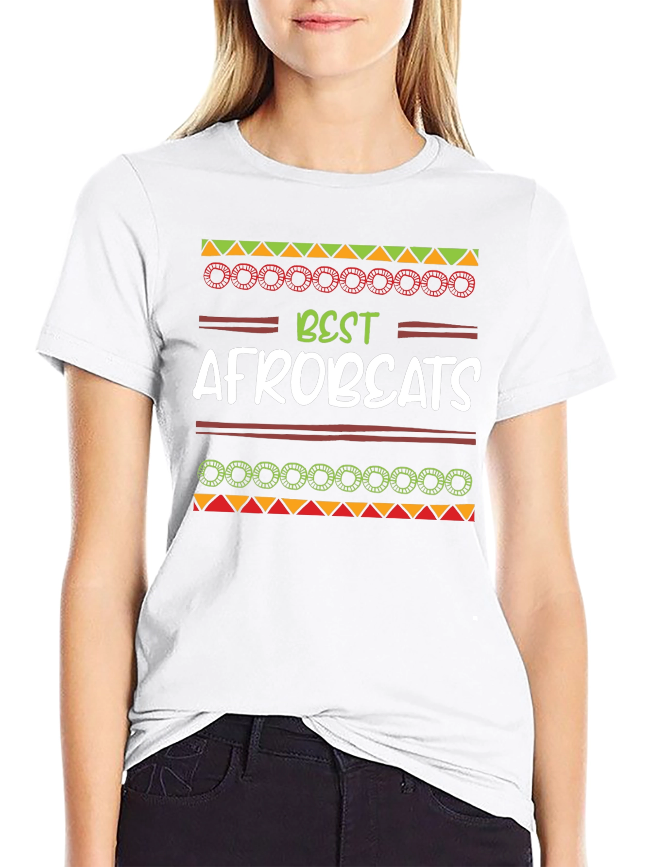 Best Afrobeats T-Shirt - Black Graphic Print