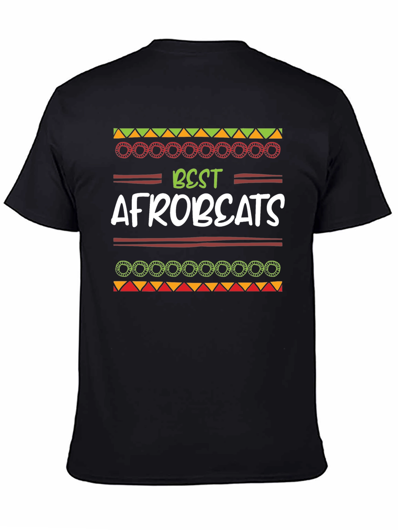 Best Afrobeats T-Shirt - Black Graphic Print