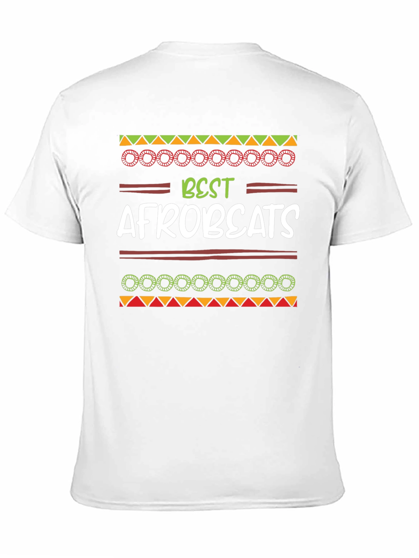 Best Afrobeats T-Shirt - Black Graphic Print