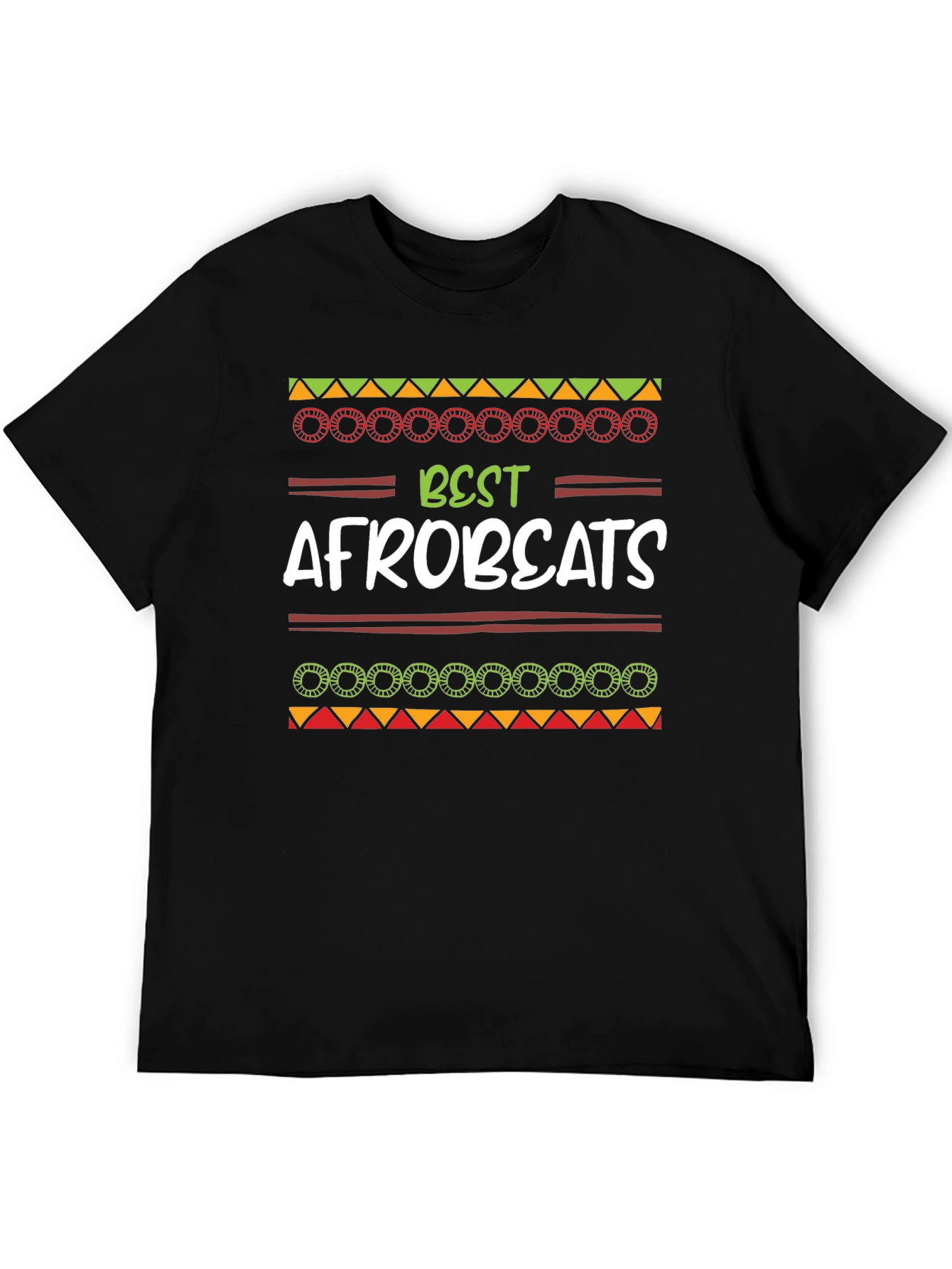 Best Afrobeats T-Shirt - Black Graphic Print