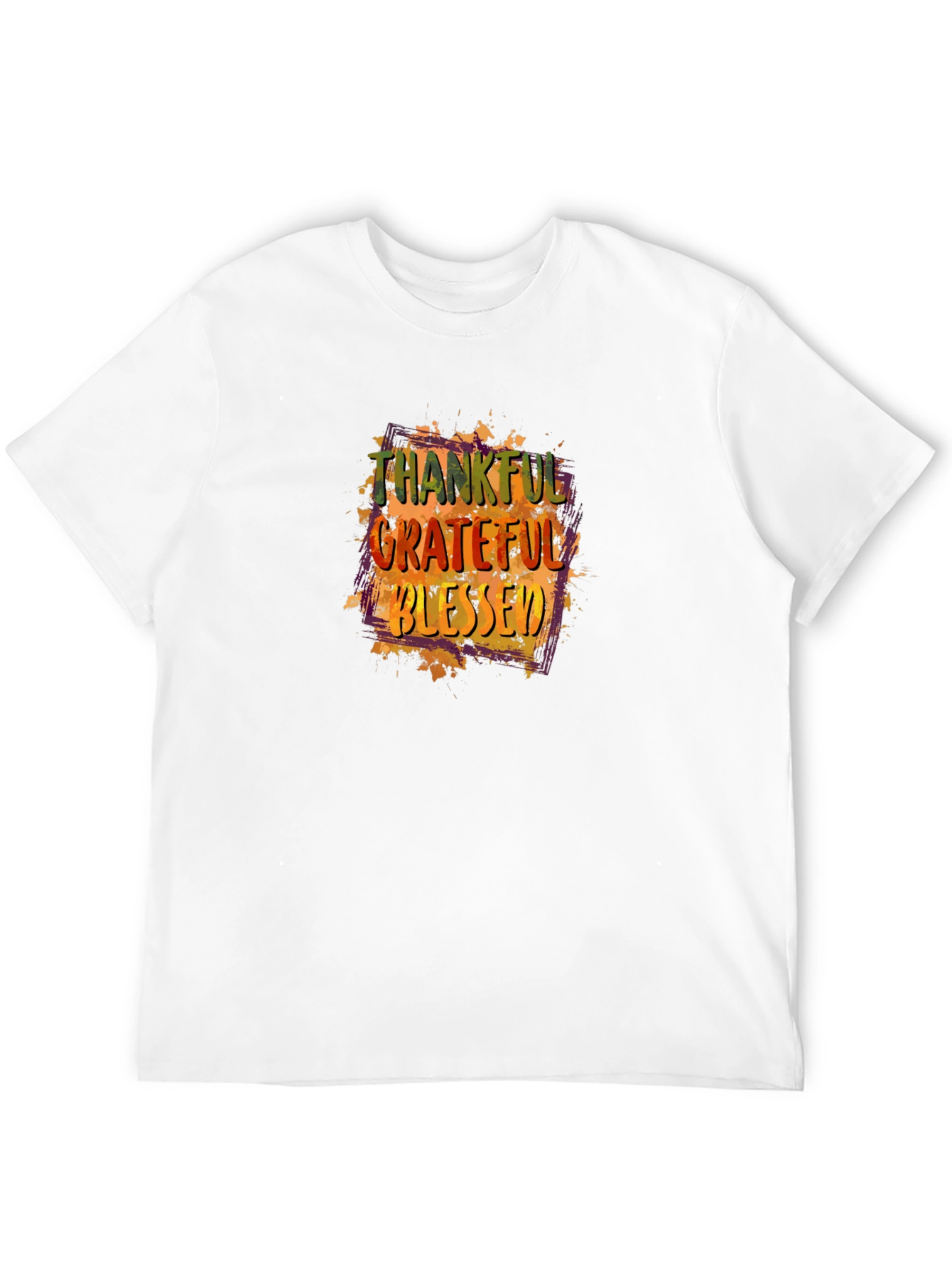 Thankful Grateful Blessed Graphic Tee