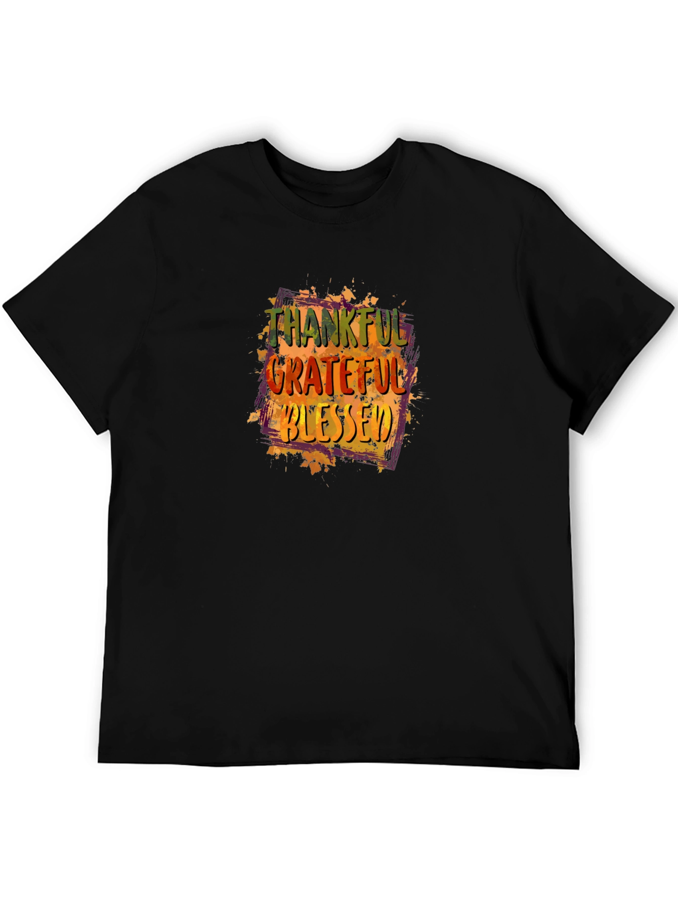 Thankful Grateful Blessed Graphic Tee