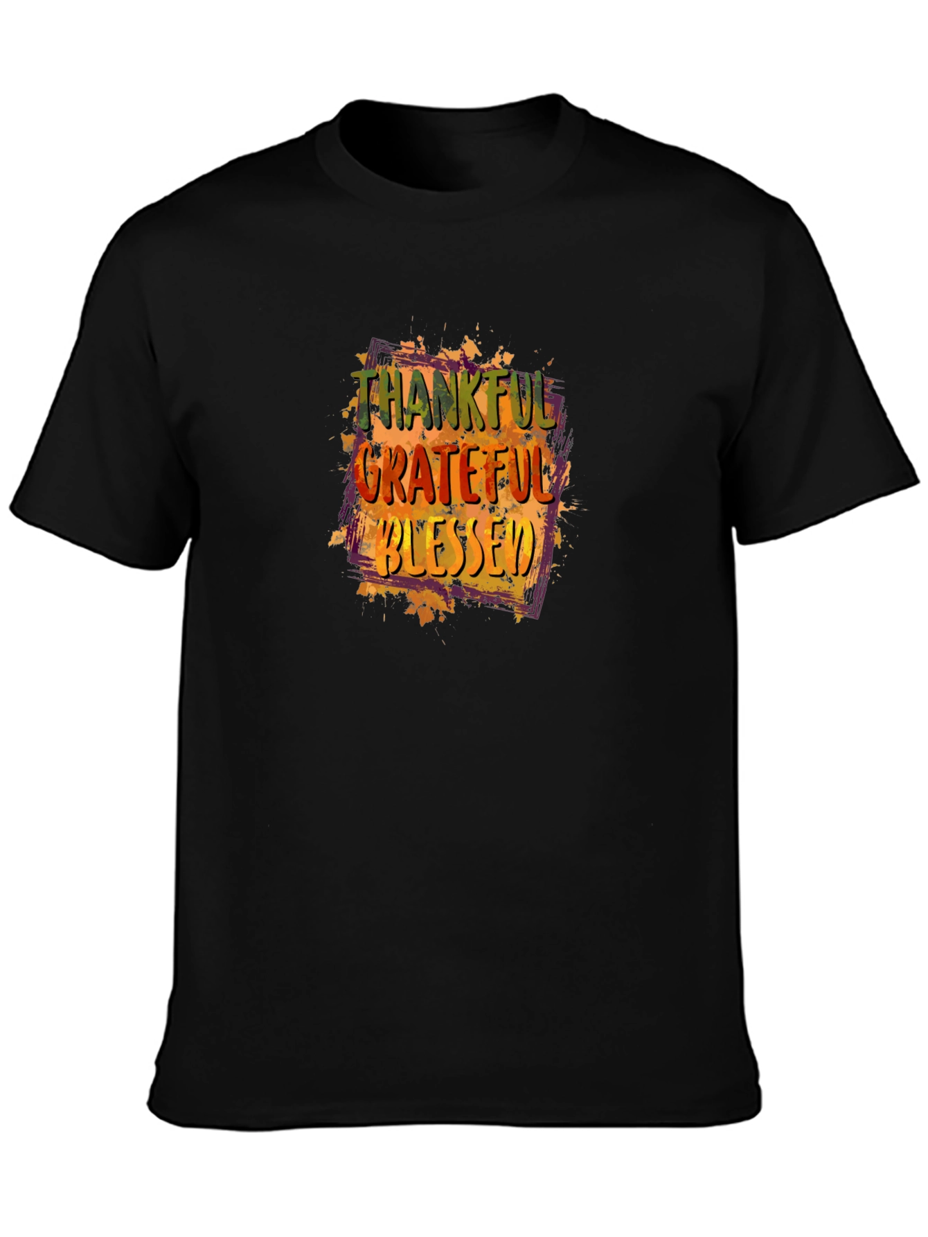 Thankful Grateful Blessed Graphic Tee