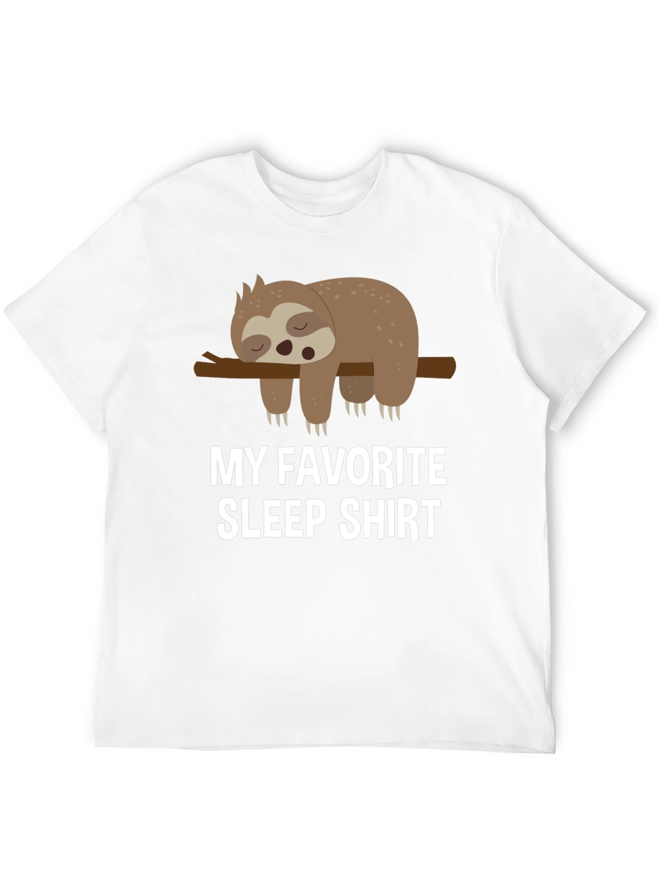 Sloth Sleep Shirt - Unisex Sleepwear Tee