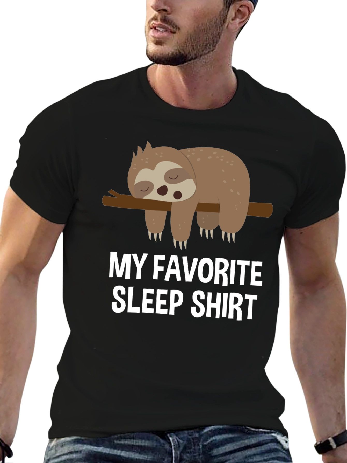 Sloth Sleep Shirt - Unisex Sleepwear Tee