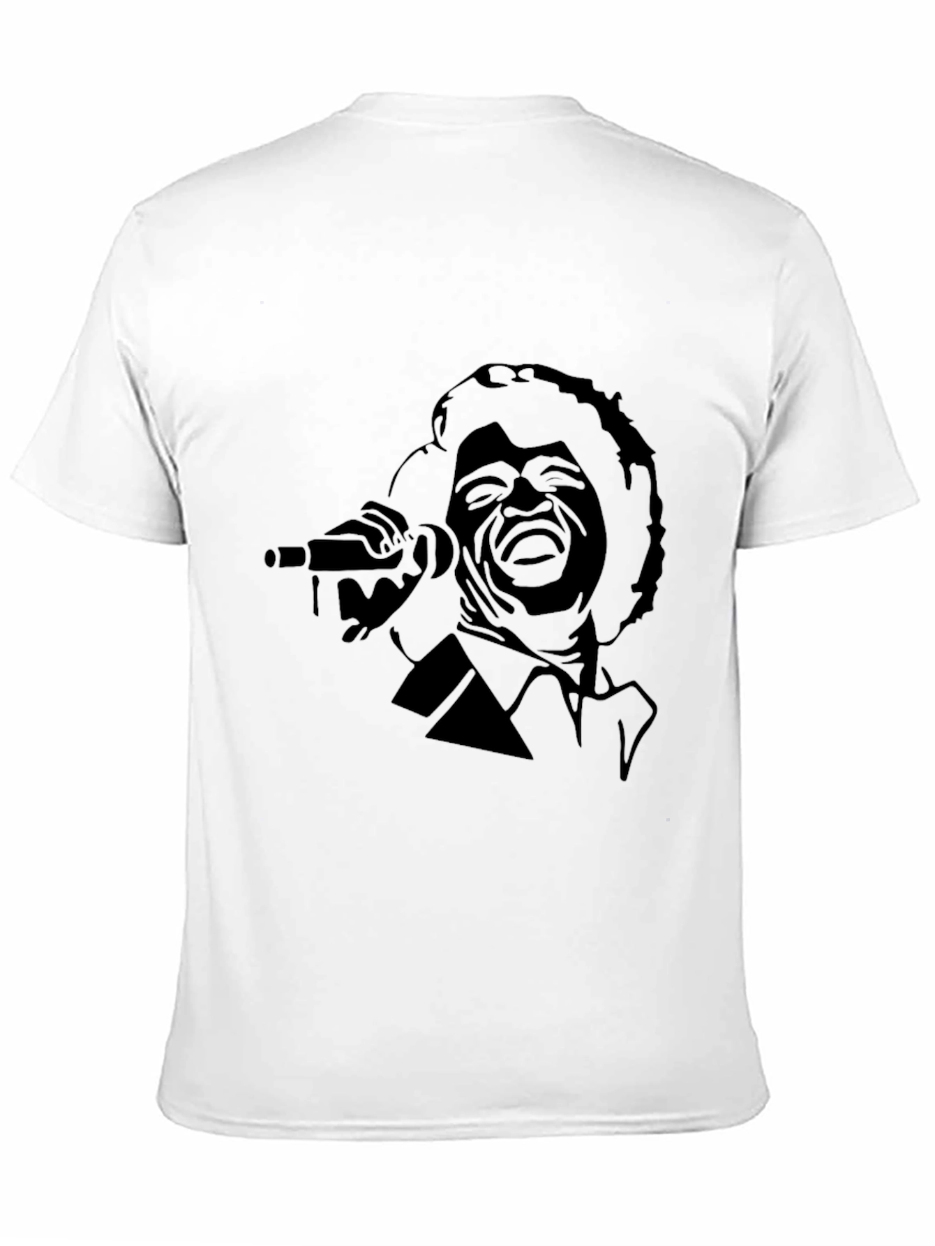James Brown Graphic Tee - Black Cotton T-Shirt