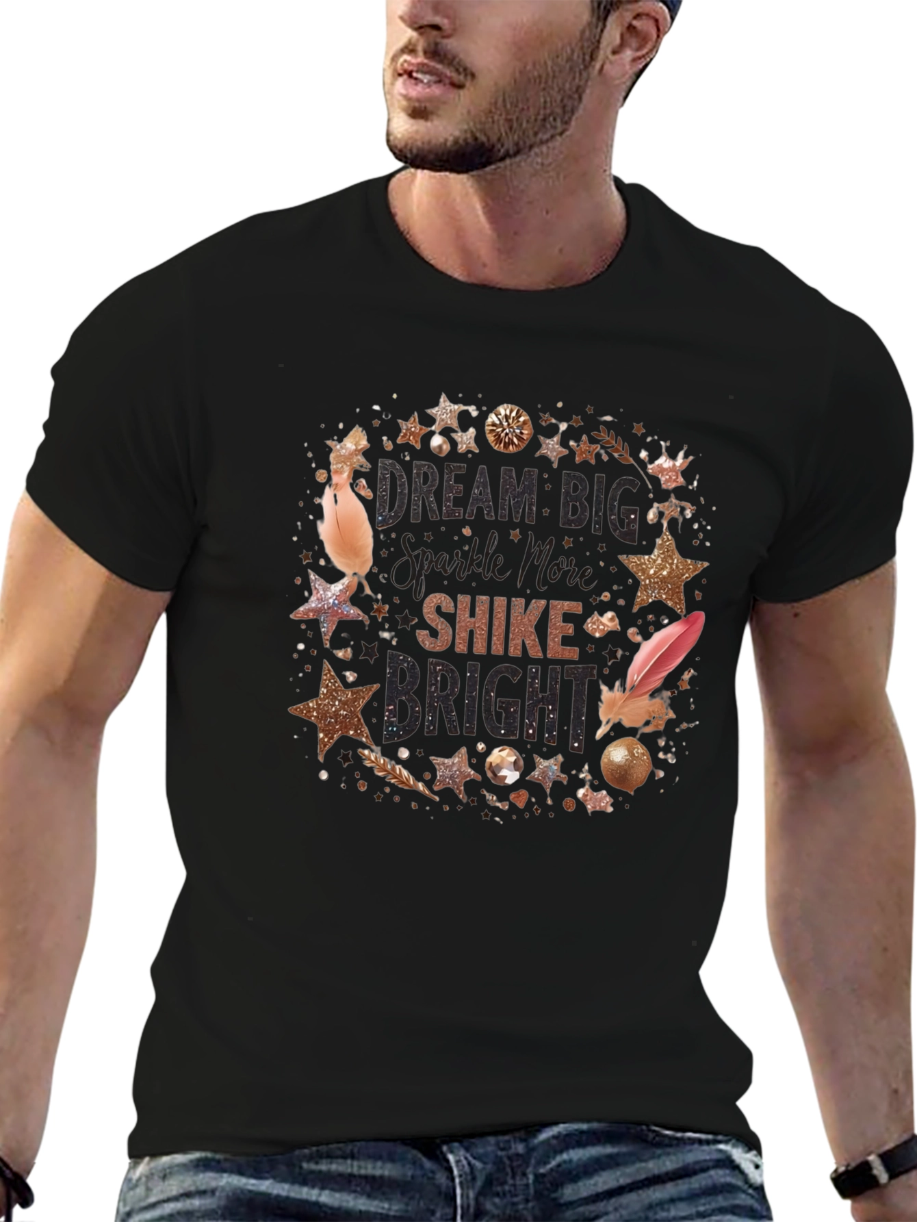 Dream Big Sparkle More Shine Bright T-Shirt