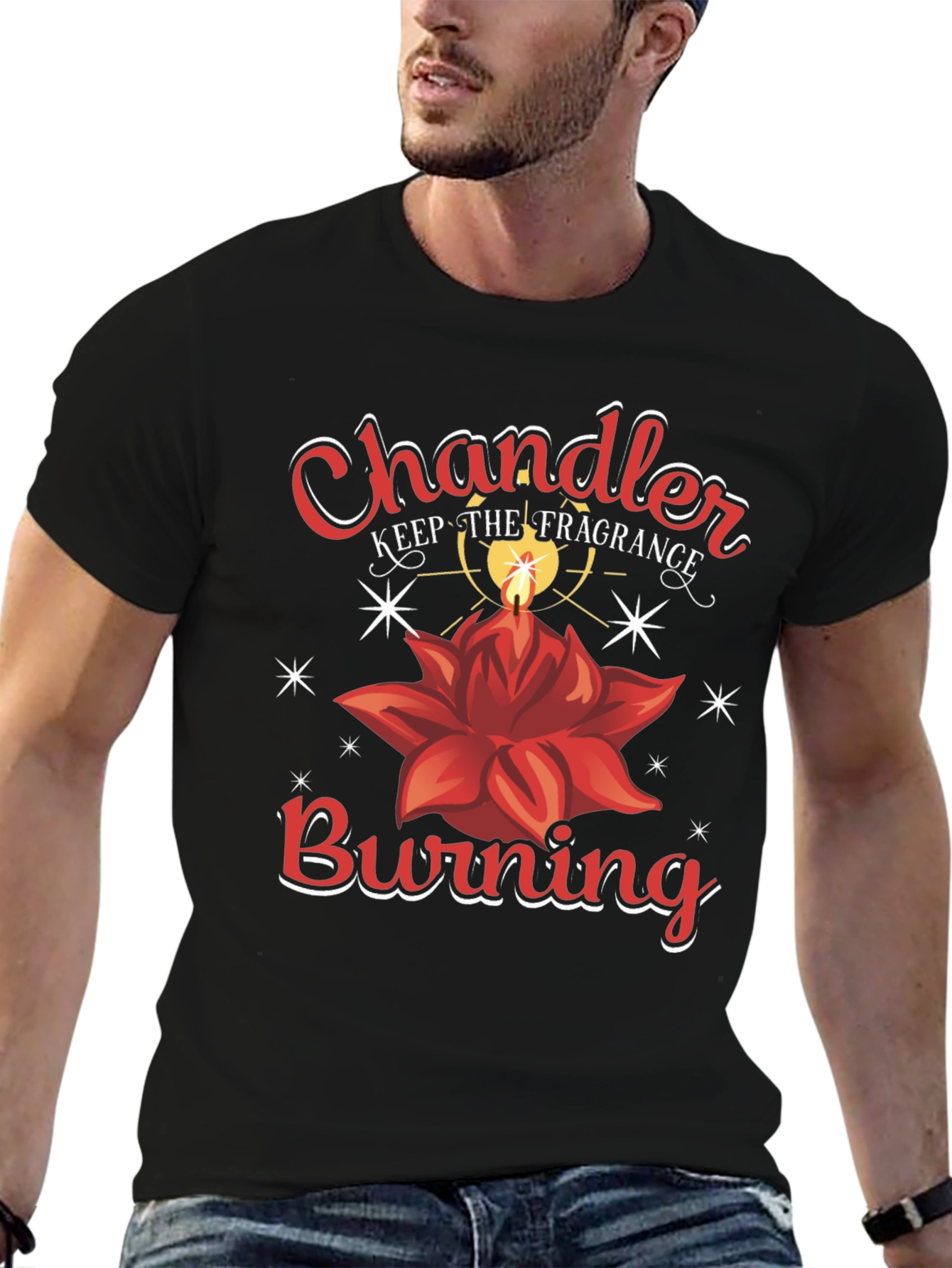 Chandler Burning Fragrance Graphic Tee
