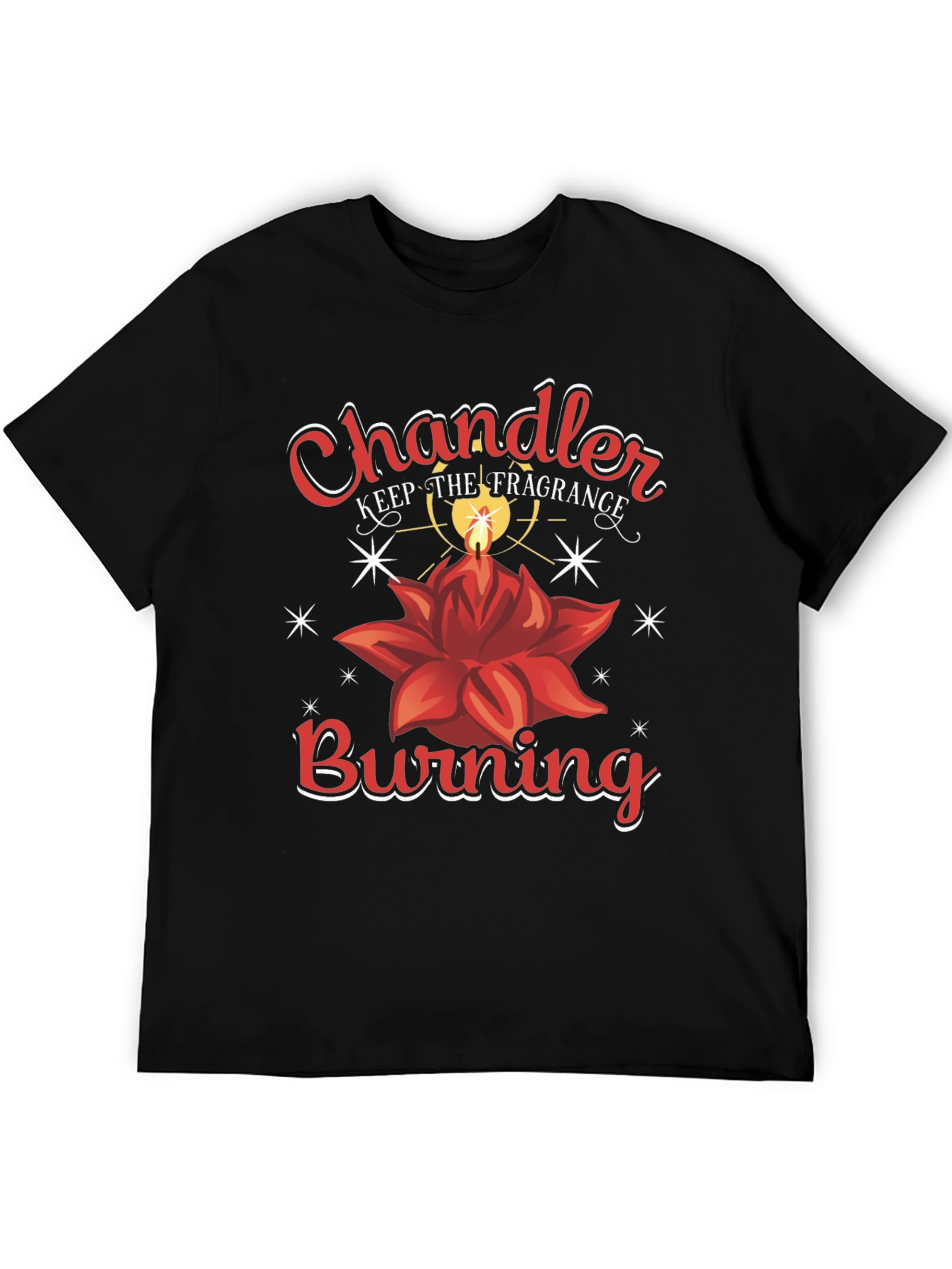 Chandler Burning Fragrance Graphic Tee