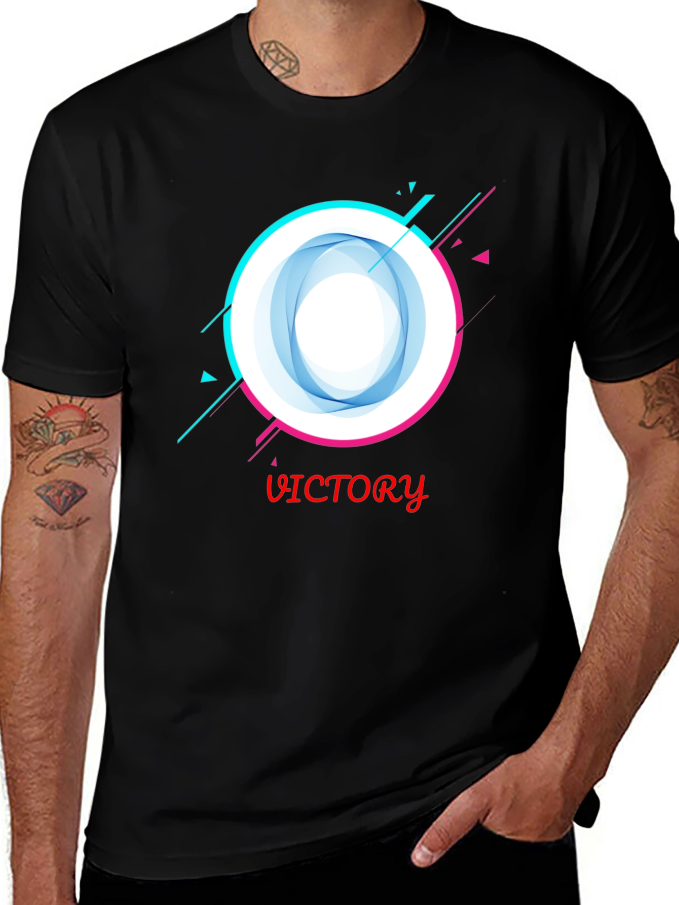 Victory Graphic T-Shirt - Modern Style
