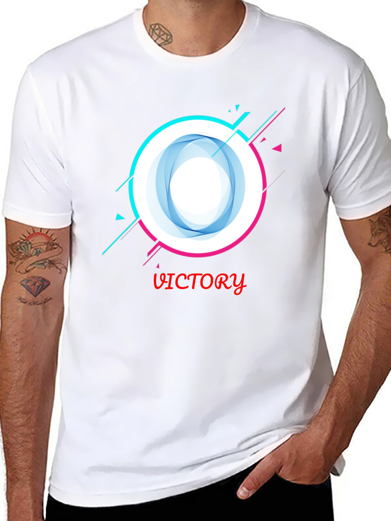 Victory Graphic T-Shirt - Modern Style