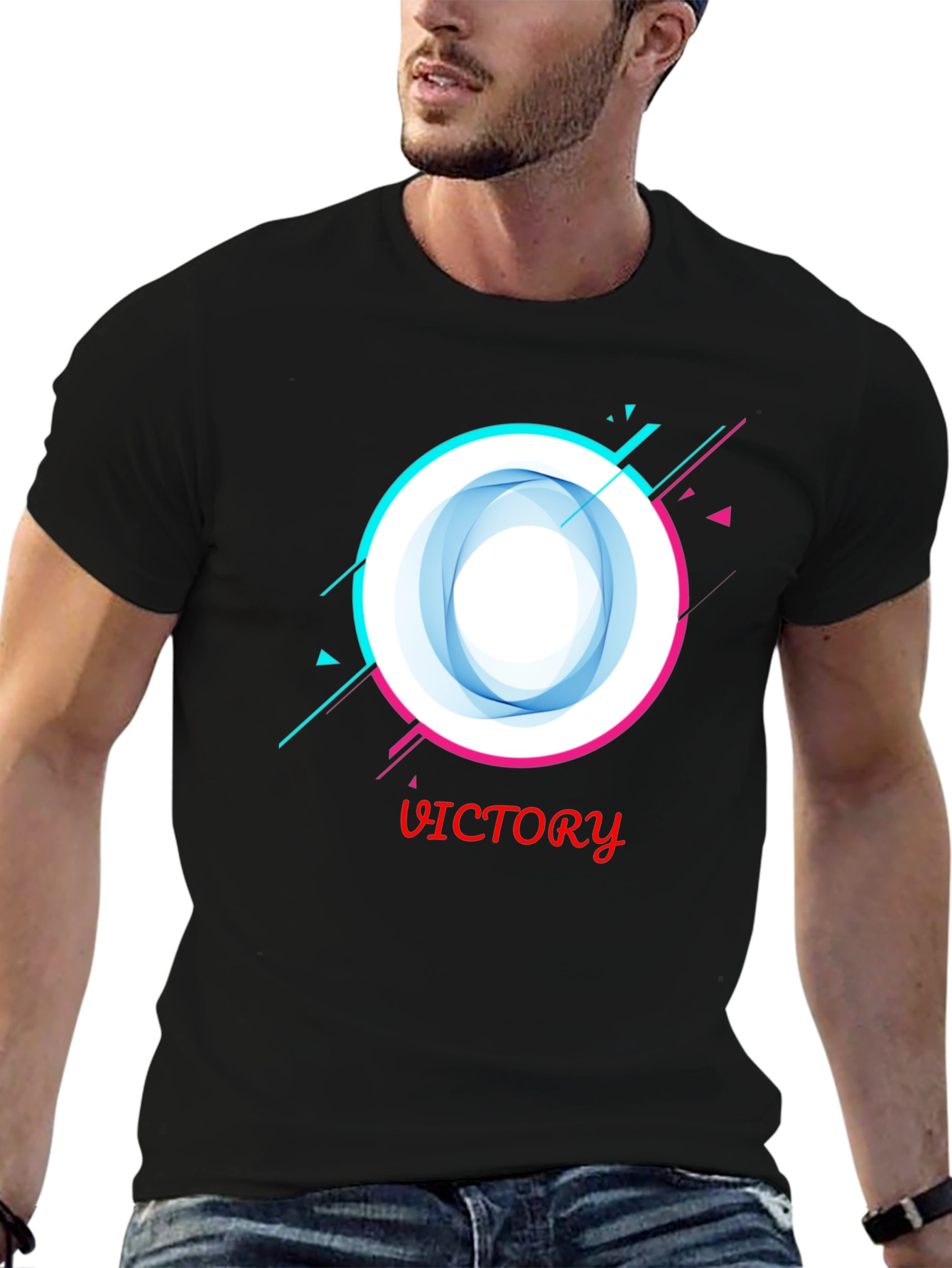 Victory Graphic T-Shirt - Modern Style
