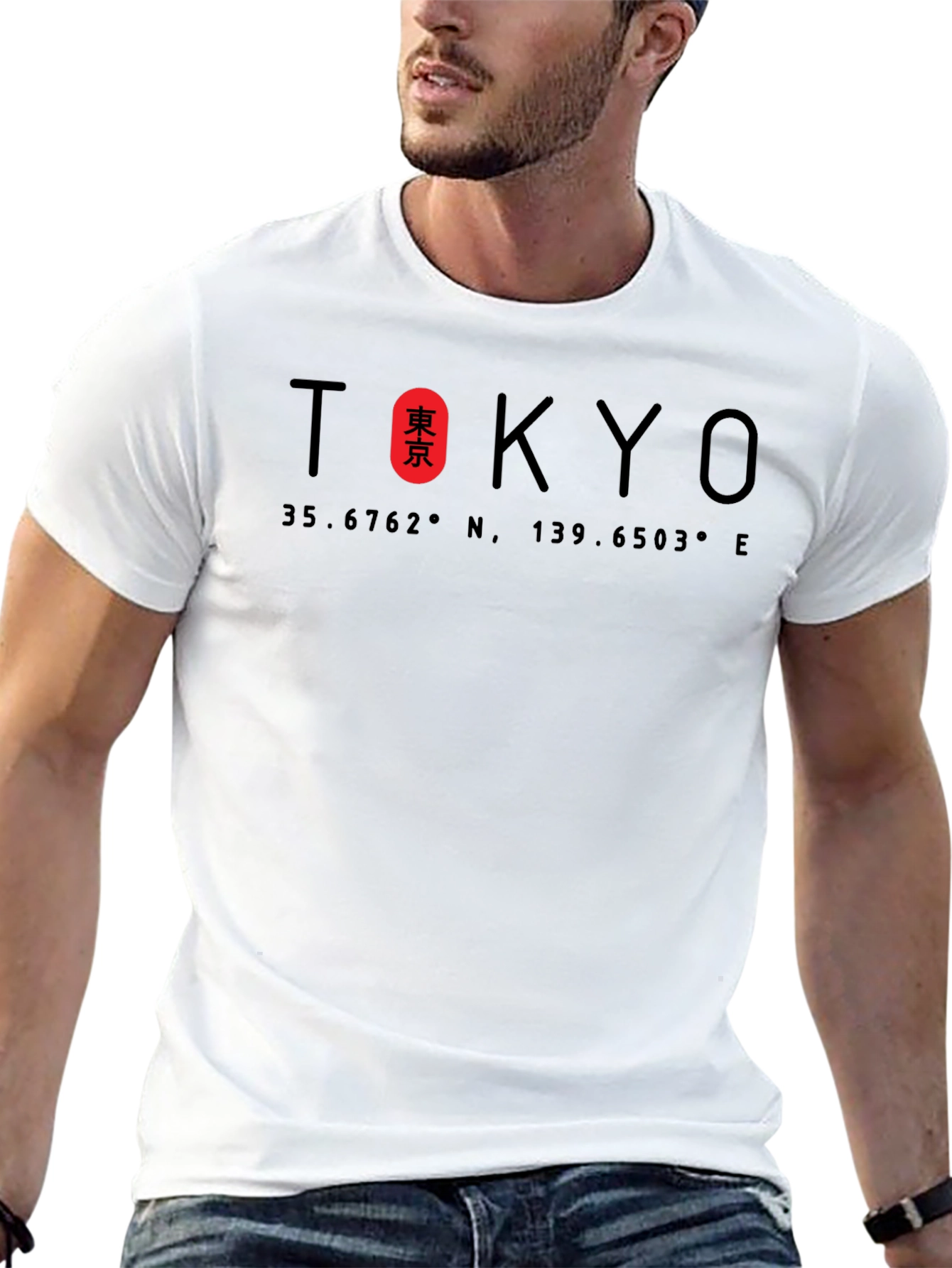 Tokyo Coordinates Graphic T-Shirt