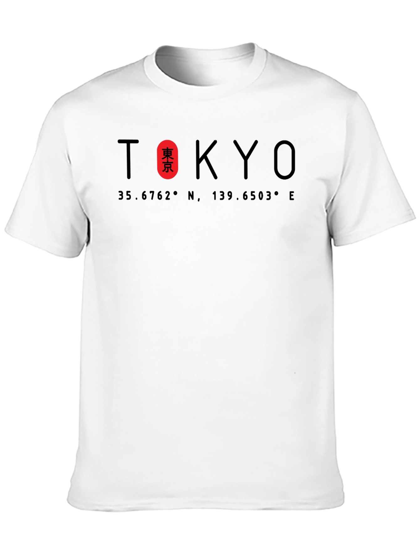 Tokyo Coordinates Graphic T-Shirt