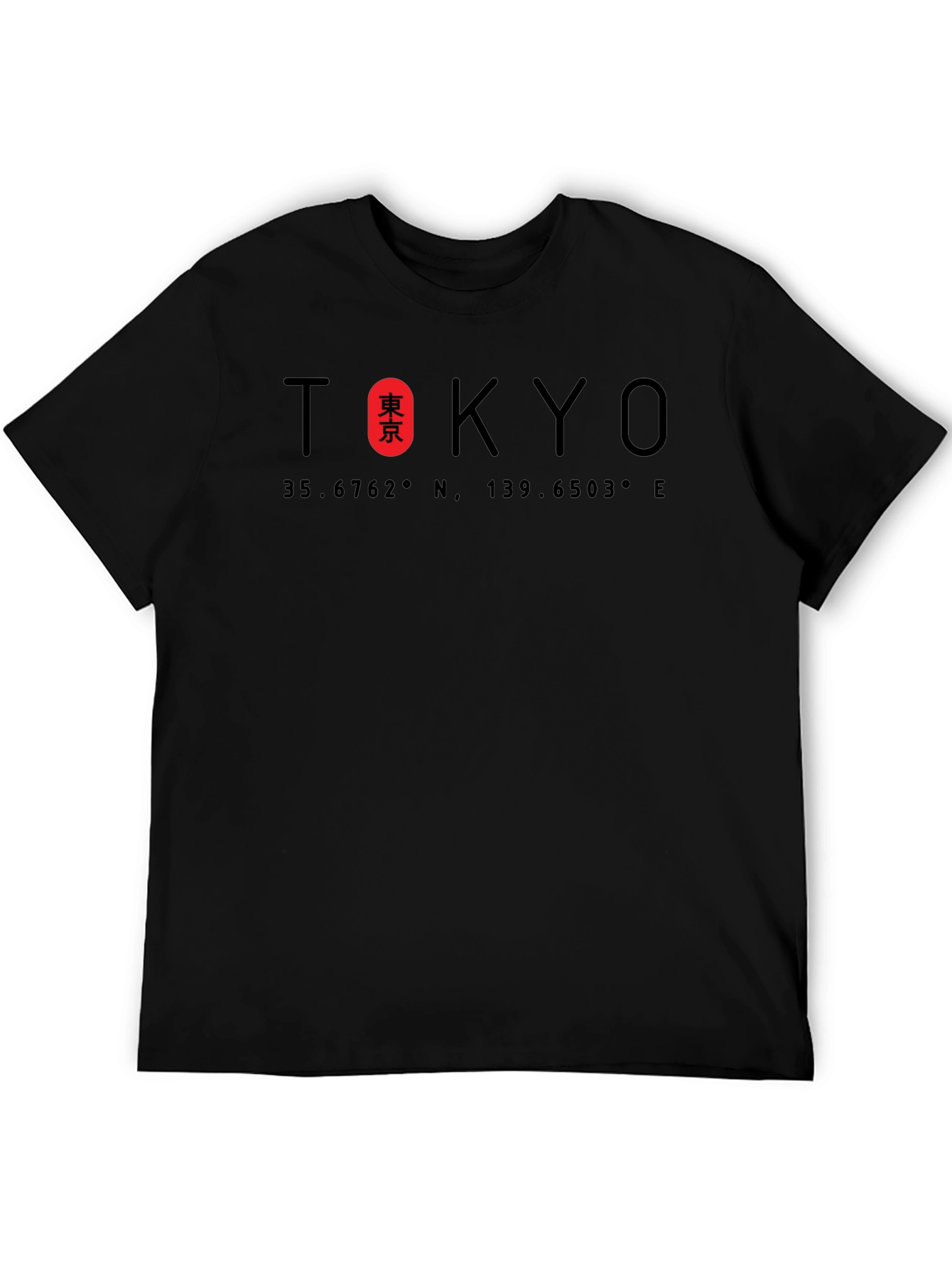 Tokyo Coordinates Graphic T-Shirt