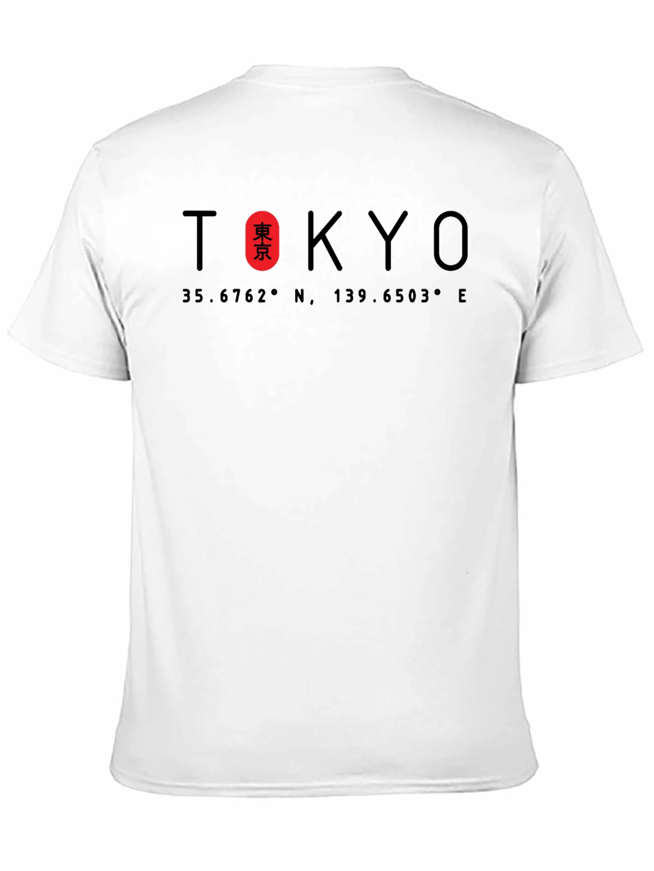 Tokyo Coordinates Graphic T-Shirt