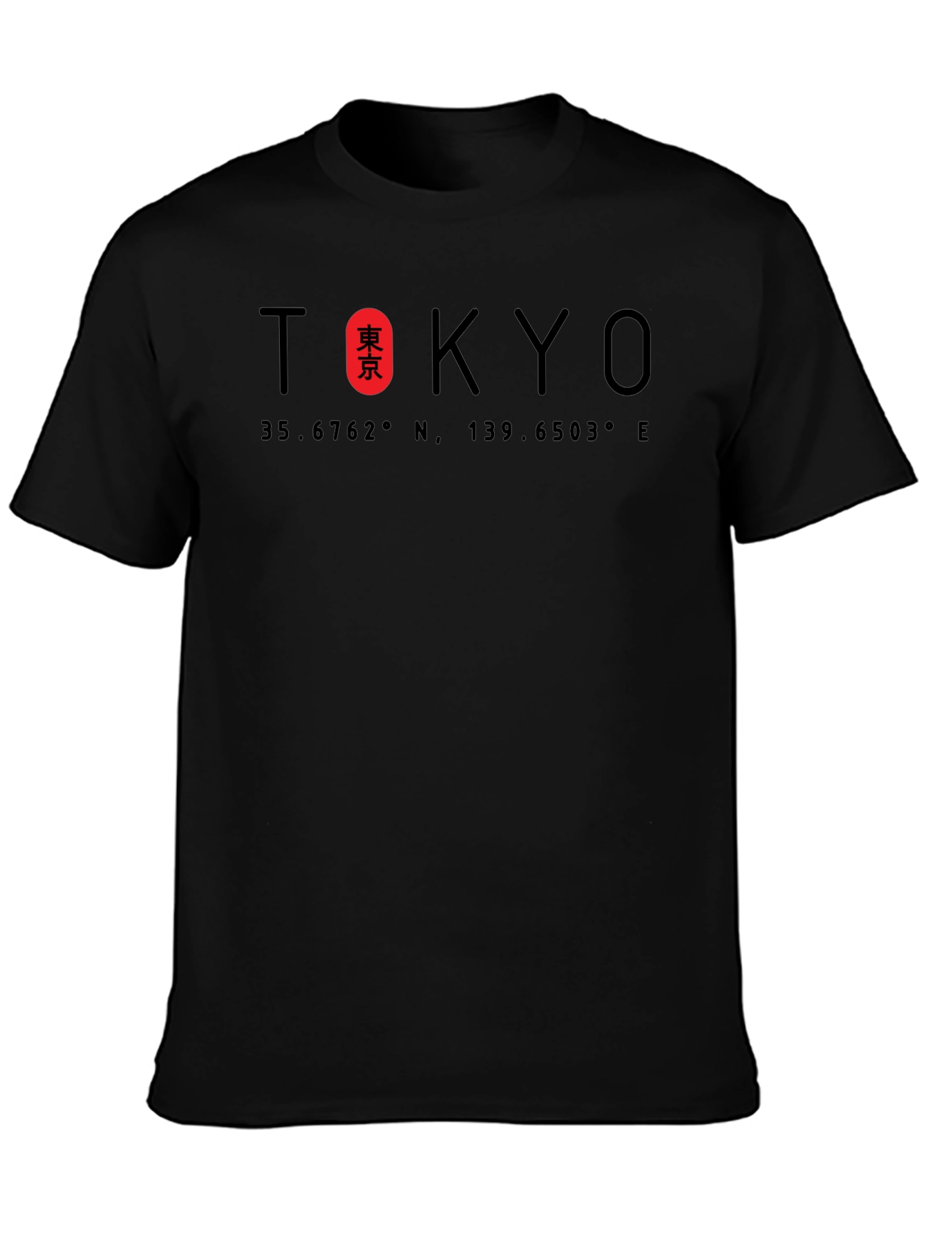 Tokyo Coordinates Graphic T-Shirt