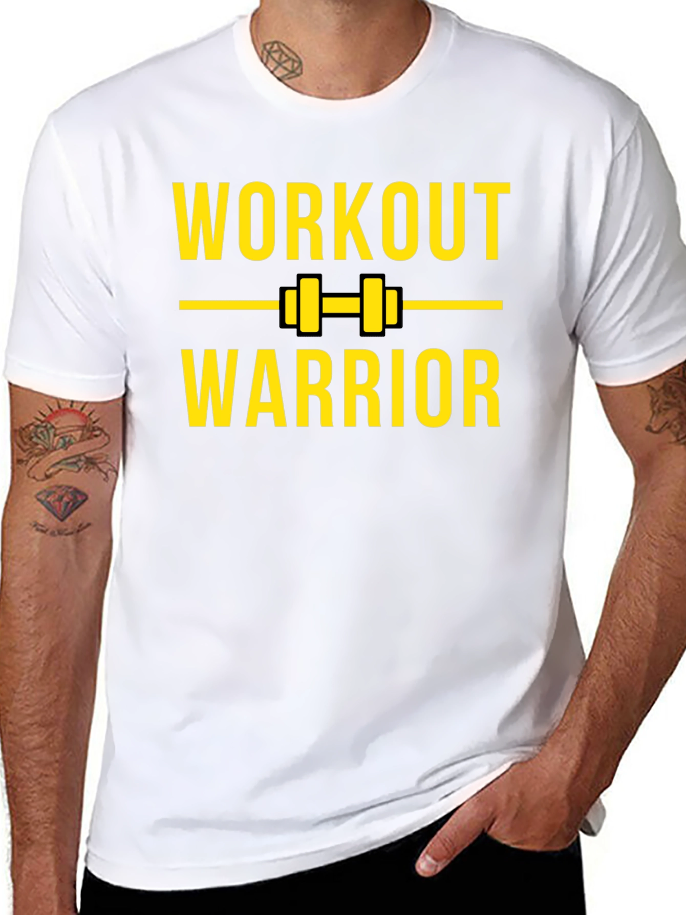 Workout Warrior Black T-Shirt