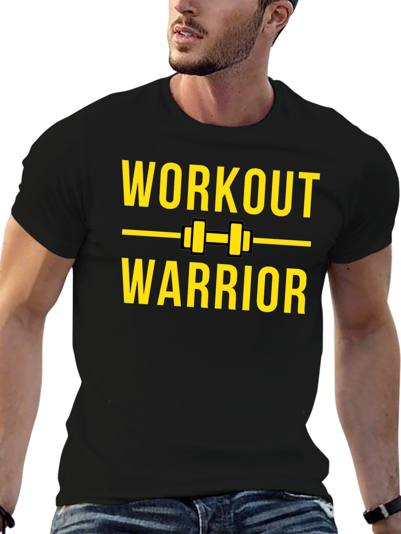 Workout Warrior Black T-Shirt