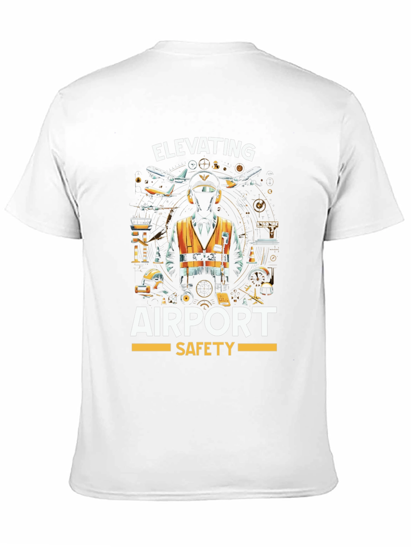 Elevating Airport Safety Graphic T-Shirt