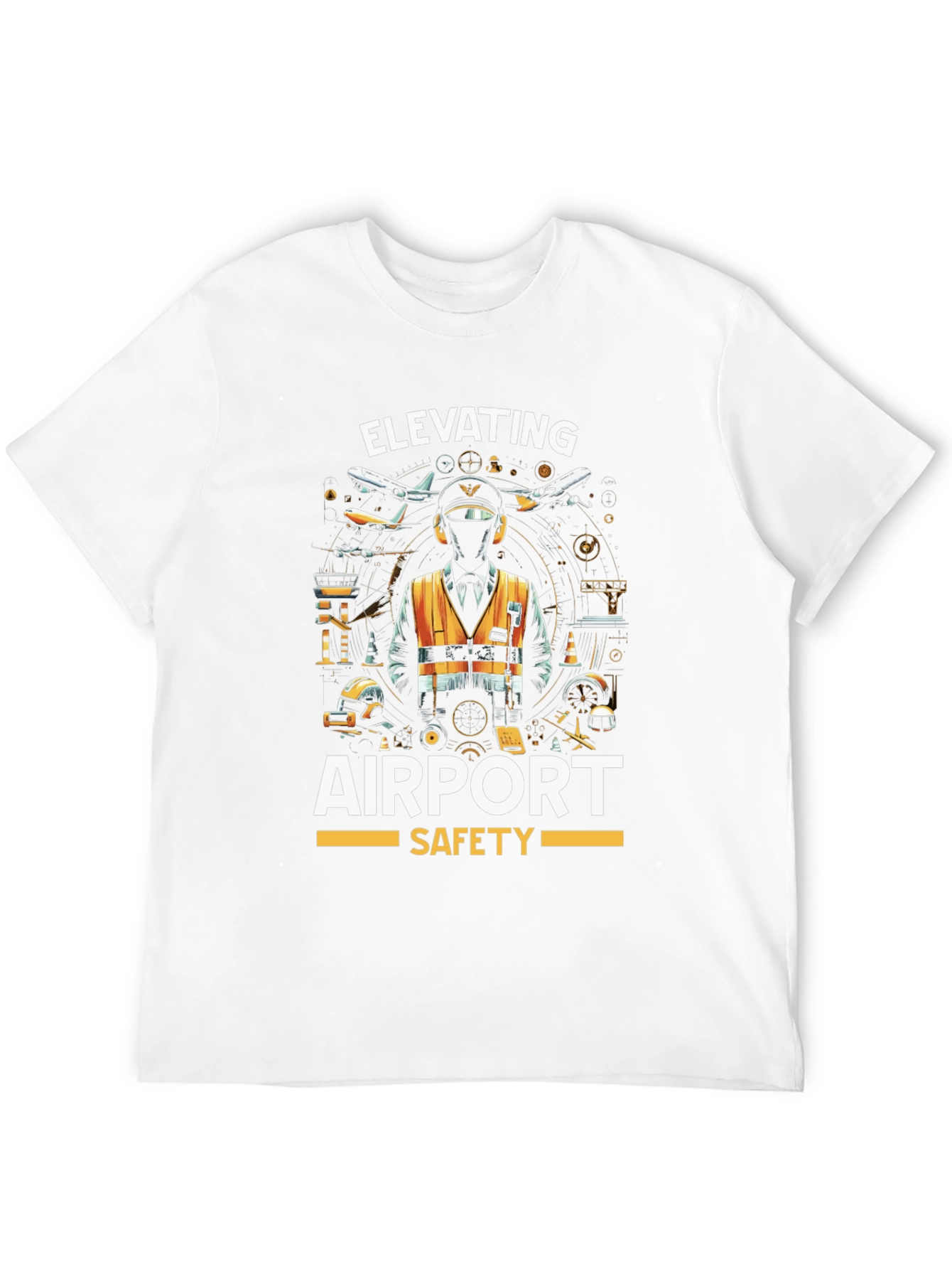 Elevating Airport Safety Graphic T-Shirt