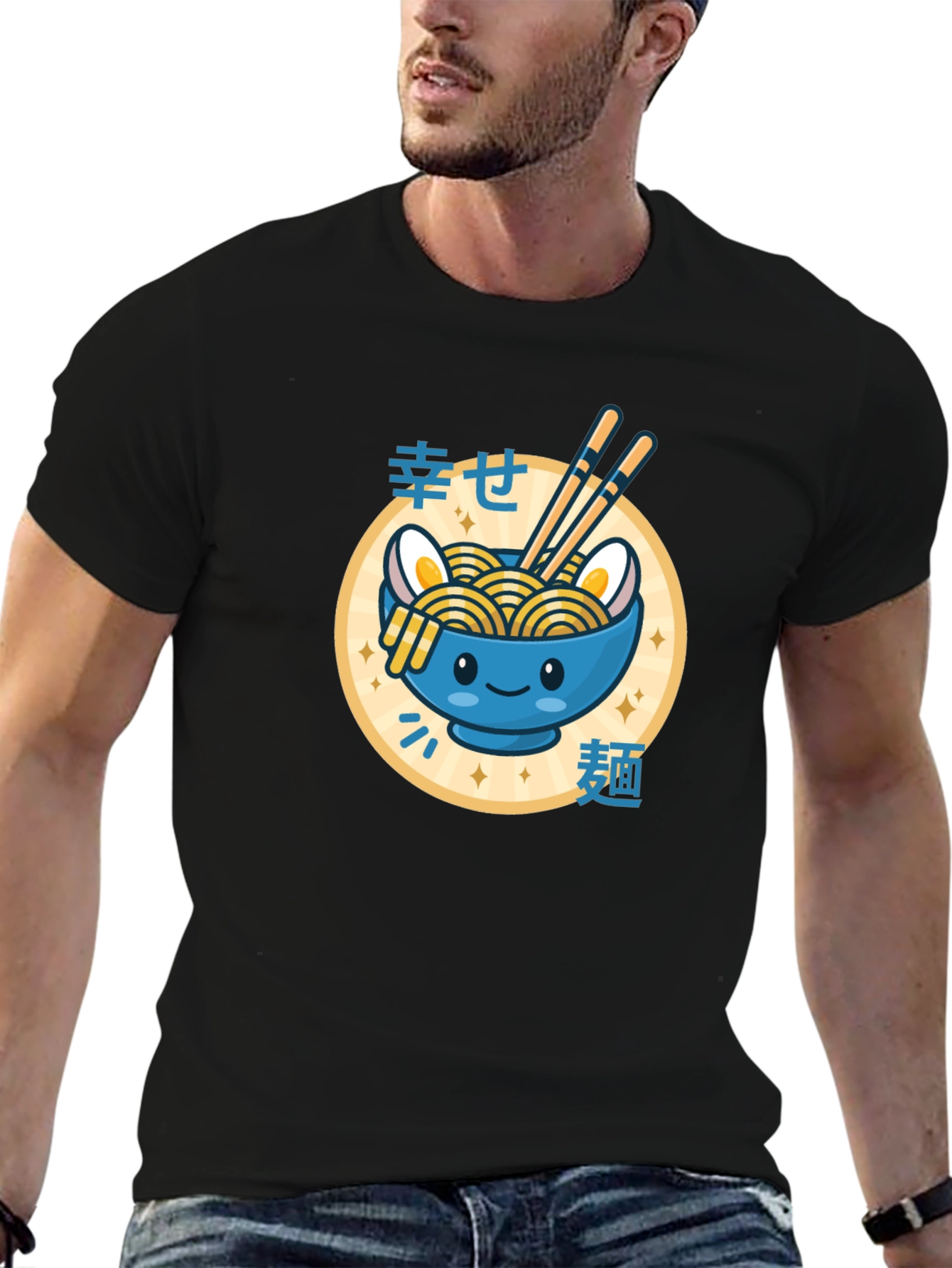 Cute Ramen Bowl Graphic Tee